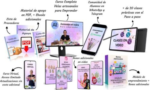 Accesorios en Resina para Emprender