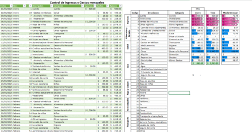 Control de Ingresos y Gastos